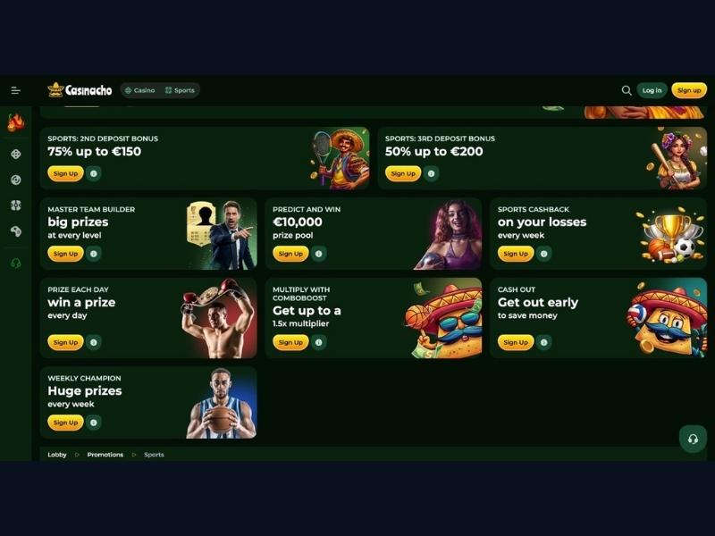 Mobile app and mechanic setup at Casinacho Casino for Canadian players