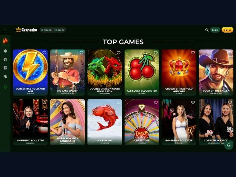 Which game mechanic to choose at Casinacho Casino Nacho Casino for different Canadian playing styles